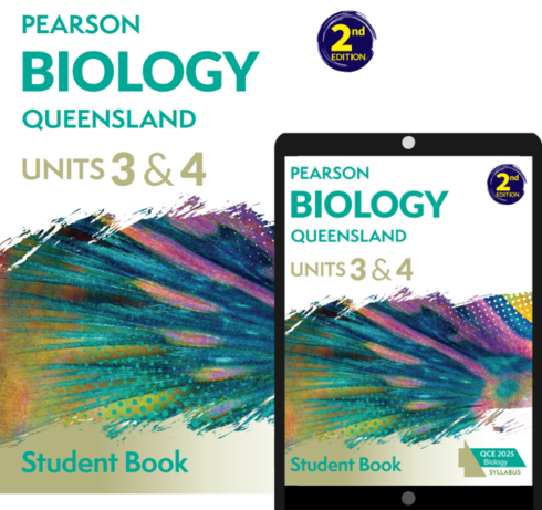 Pearson Biology Queensland Units 3&4 Student Book with eBook