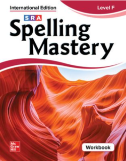 Spelling-Mastery-Level-F-International-Student-Workbook
