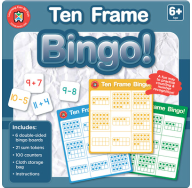 Ten frame bingo