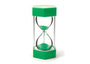 Sand Timer 1 Minute Green (16cm x 8.5cm ) 9337138110617