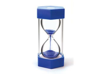 Sand Timer 5 Minute Blue (16cm x 8.5cm) 9337138110631