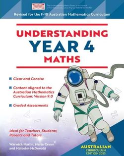 Understanding Maths Year 4 (Australian Curriculum Edition 2025)