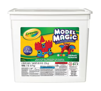 Crayola Model Magic 907g Bucket Coloured