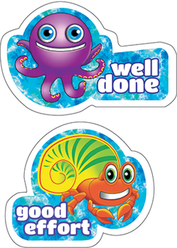 Stickers - Marine Shapes - Pk 112  SUNSSH010