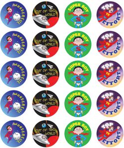 Super Boy Stickers 9321862005479