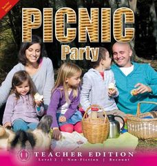 Literacy Tower - Level 2 - Non-Fiction - Picnic Party - Teacher Edition 9781776501830
