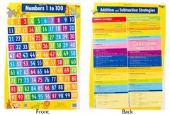 Chart Numbers 1 to 100/Addition &amp; Subtraction Strategies 9780957920293