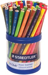 Colour Pencils Pack of 70 Assorted Colours Staedtler Noris Club Maxi Learner (Pack of 70) 9310277129542