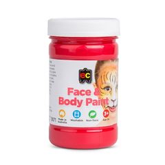 Face Paint 175ml Red 9314289026707