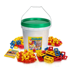 Mobilo Giant Bucket [312 Connectors 104 Geometrics] MOBGB