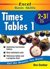 Excel Basic Skills - Times Tables 1 Years 2 - 3