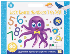 Let's Learn Numbers 1 to 20! Activity Pad