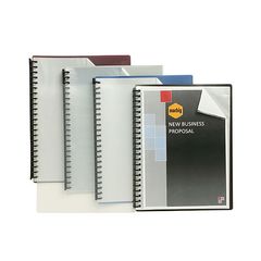 Display Book A4 Refillable 20 Pocket Asst Cols 9312311200729