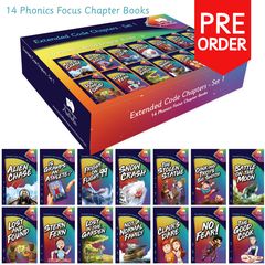 Extended Code Phonics Focus Chapter Books Set 1