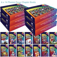 Decodable Readers - Extended Code Phonics Focus Chapter Books