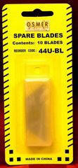 Cutter Blade Trapezoid Pk 10 Osmer Suits Utility Cutter  UC2600 &amp; UC23801 9313023010446