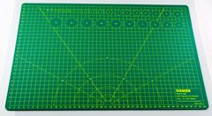 Cutting Mat A2 600X450X3mm Osmer Green Self Healing Double Sided *Each* 9313023003042