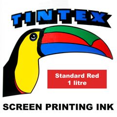 Screen Printing Ink 1L Standard Red Tintex 9316960602170