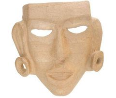 PAPIER MACHE PRIMITIVE MASK
