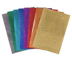 METALLIC SCALES PAPER A4 ASST 40'S