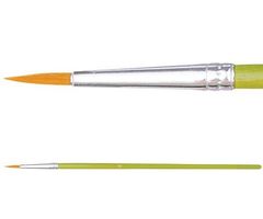 BUDGET TAKLON BRUSH # 4 ROUND 10'S