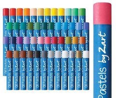 BASICS OIL PASTELS LARGE 48'S ASST