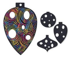 SCRATCH BAUBLES ASST 30'S