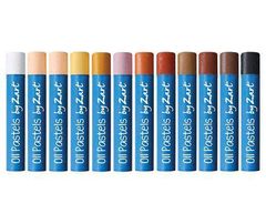 Oil Pastels 12PCS Skin Tone Basics