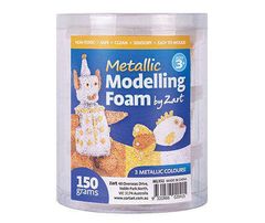 MODELLING FOAM 150G (3 X 50G) METALLIC