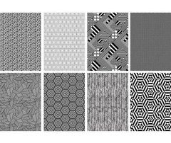 PATTERN PAPER A4 40S CONTRAST
