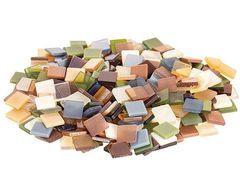 Deco Mosaic Tiles 150g Earth Colours Approx 560PCS