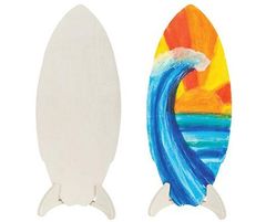 SURFBOARD WITH STAND 36CM