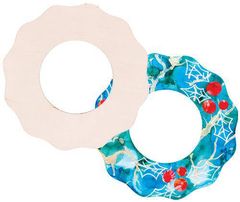 WOODEN WREATH 20CM 10S