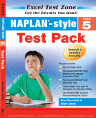 Excel Test Zone Year 5 Naplan - Style Test Pack 9781741254938