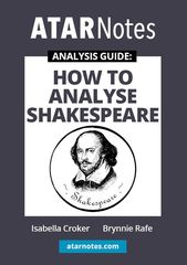 ATAR Notes Analysis Guide: How To Analyse Shakespeare