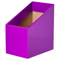 BOOK BOX PK 5 PURPLE 170W X250D X 280H X 170HF 653341531124