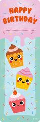 BOOKMARKS - CUP CAKES 