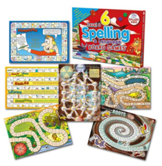 6 Spelling Board Games Level 3 9421002410917