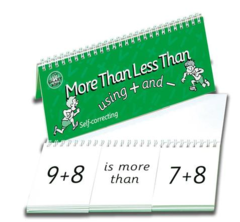Flipbook More Than, Less Than + and - 9421002410559