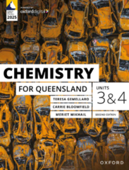 Chemistry for Queensland Units 3 & 4