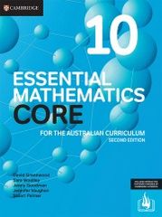 Essential Mathematics CORE for the Australian Curriculum 10 Second Edition (print and digital)