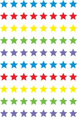 Stars (5 Colours)- Dynamic Stars Stickers (Pack of 700)