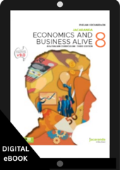 Jacaranda Economics & Business 8 Australian Curriculum 3E LearnON