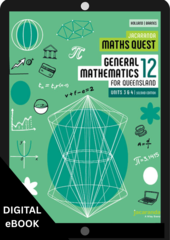 Jacaranda Maths Quest 12 General Mathematics Units 3 & 4 2e for Queensland learnON