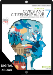 Jacaranda Civics & Citizenship Alive 7 Australian Curriculum 3E