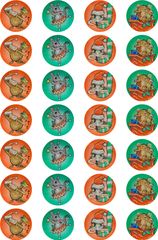 Aussie Christmas - Foil Stickers (Pack of 84)