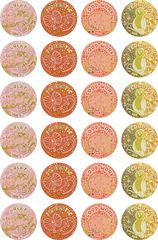 Wonderlands (Land) - Foil Merit Stickers (Pack of 96)