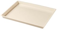 Flat Tray White 400 x 300 x 25mm 9314289012250