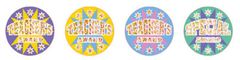 Stickers - Teachers Award Holographic Laser Glitz - Pk 60 HT132