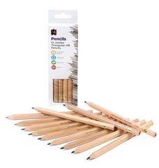 Lead Pencils HB Jumbo Triangular Pk 12 9314289008239